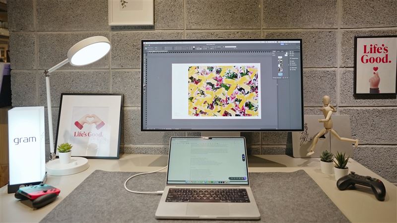即日起至3月20日，LG UltraFine evo 6K於boven雜誌圖書館B1開放自由體驗。（圖／品牌業者提供）