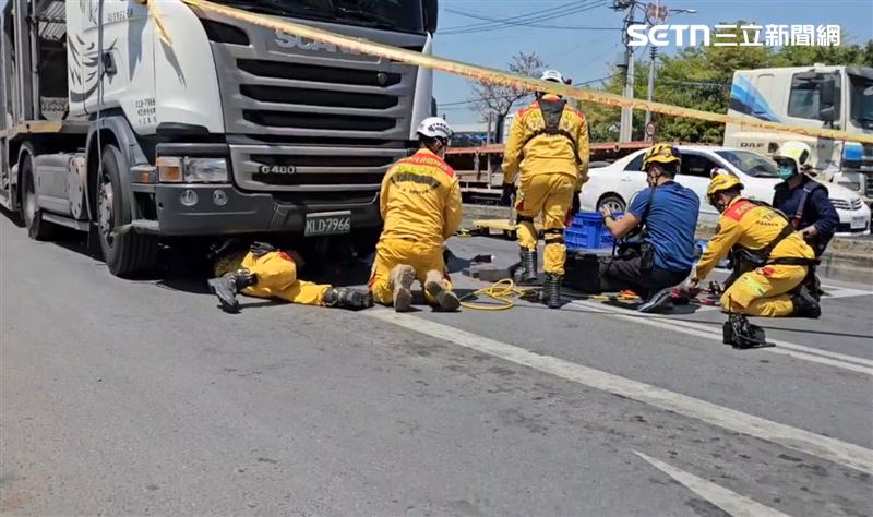 初步研判駕駛陳男未注意車前狀況導致肇事，被依過失致死罪嫌送辦。（圖／翻攝畫面）