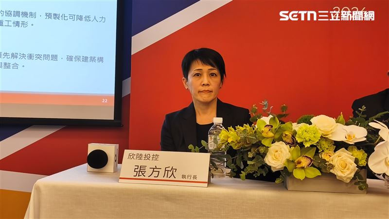 欣陸投控執行長張方欣。（圖／記者陳韋帆攝影）