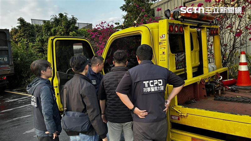 台北市刑大掃蕩拖吊蟑螂集團，一舉逮捕蔡男等6人到案。（圖／翻攝畫面）