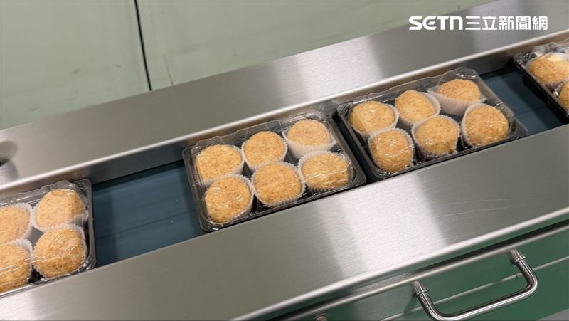 家會香食品每日生產百萬顆麻糬。(圖／記者賴俊佑攝影）