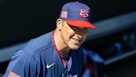 美國隊總教練戴羅沙（Mark DeRosa）。（圖／路透社／達志影像）
