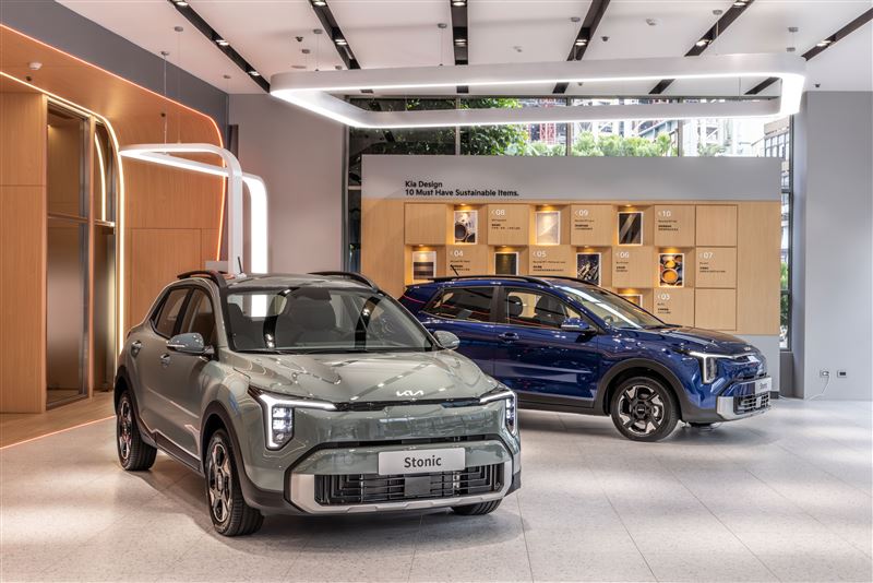 新世代The new Stonic跨界休旅。（圖／Kia提供）