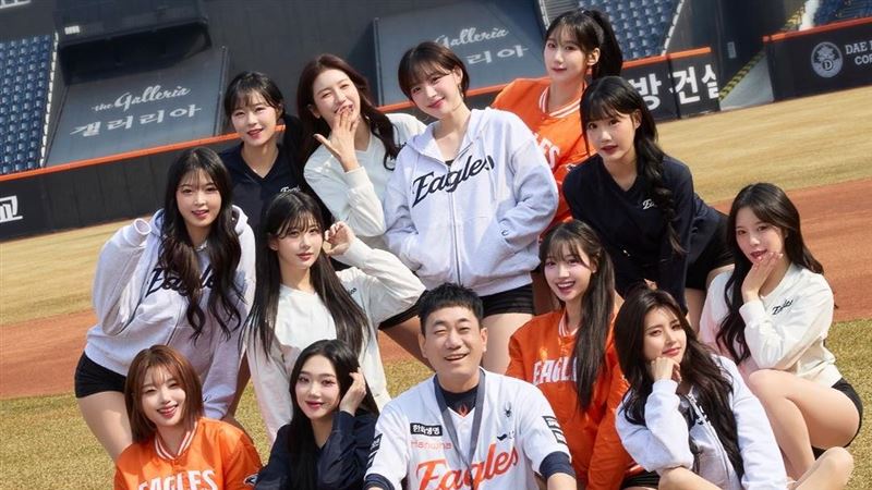 韓華鷹啦啦隊曝陣容！河智媛竟合體全恩菲