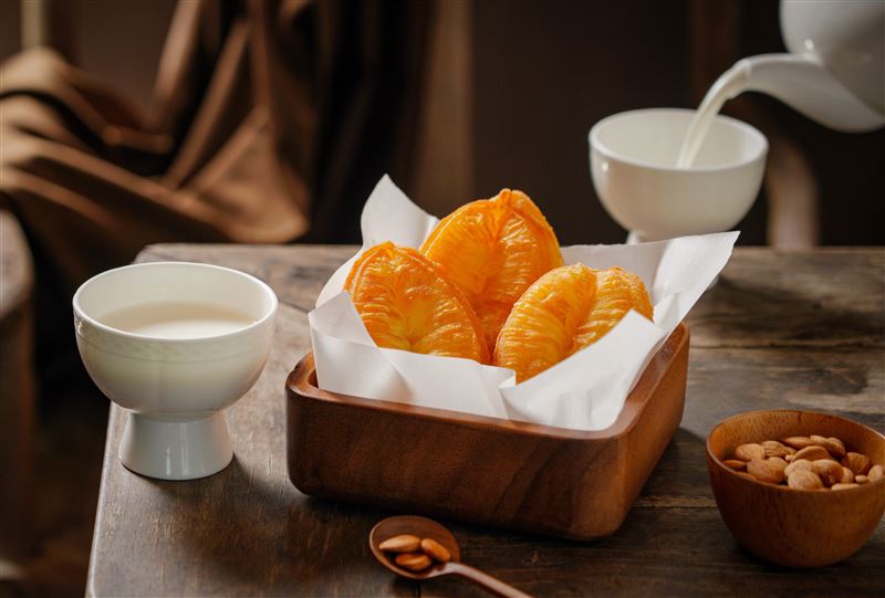 涵碧樓研發的「胖油條」。（圖／飯店旅宿業者提供）