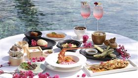 涵碧樓櫻花餐。（圖／飯店旅宿業者提供）