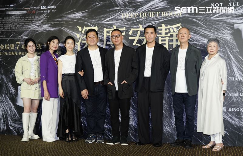 《深度安靜》今（18）日舉辦首映會。（圖／記者趙于瑩攝影）