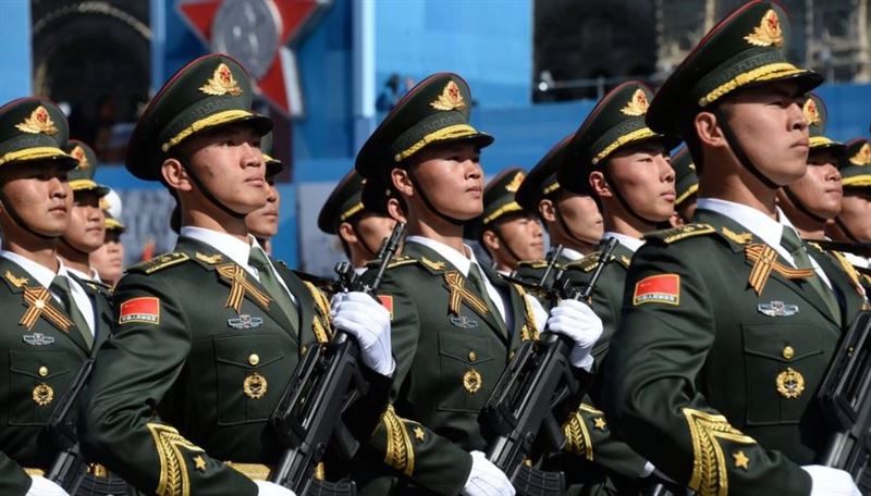 根據新的全球軍力人數榜，中國以203萬現役兵力拿下第一。（圖／翻攝自百度百科）