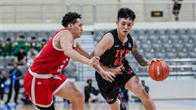 東亞超級聯賽6強戰，桃園領航猿以89：69擊敗首爾SK騎士。（圖／東超提供）