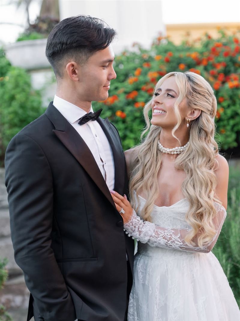 「費仔」費爾柴爾德與老婆漢娜感情甜蜜。（圖／翻攝自Stuart Fairchild IG）