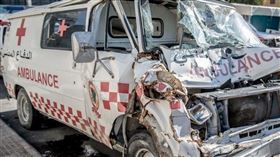 以色列打擊真主黨，但救人性命的救護車也成了攻擊目標。。（圖／翻攝自國際特赦組織網站） 