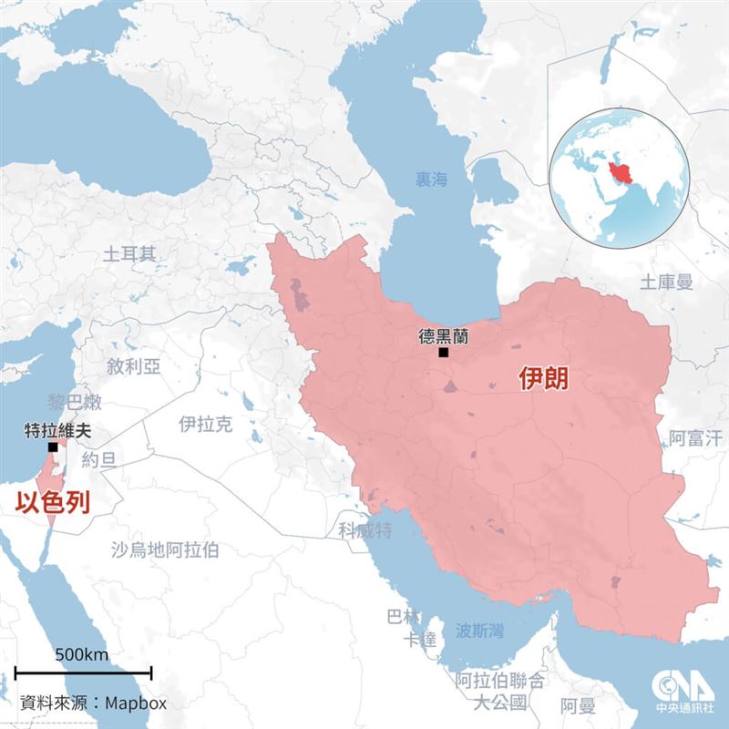 在美國和以色列對伊朗主要天然氣田設施發動攻擊後，伊朗揚言鎖定波斯灣各地能源基礎設施。（圖／中央社）