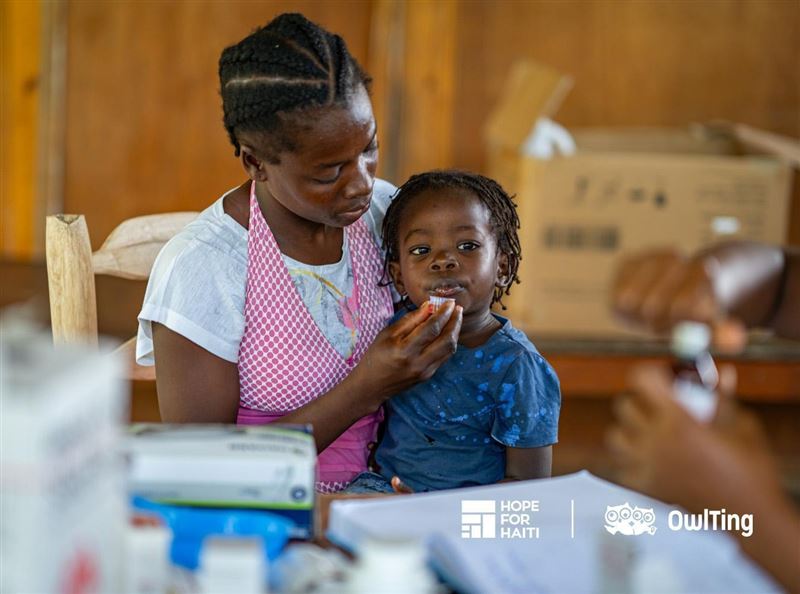 奧丁丁與Hope for Haiti合作，透過OwlPay Harbor穩定幣技術將跨境撥款由數日縮短至數秒，成本更驟降93%。區塊鏈透明特性讓捐款去向有跡可循，確保每一分資源直達海地前線。（圖／奧丁丁提供）