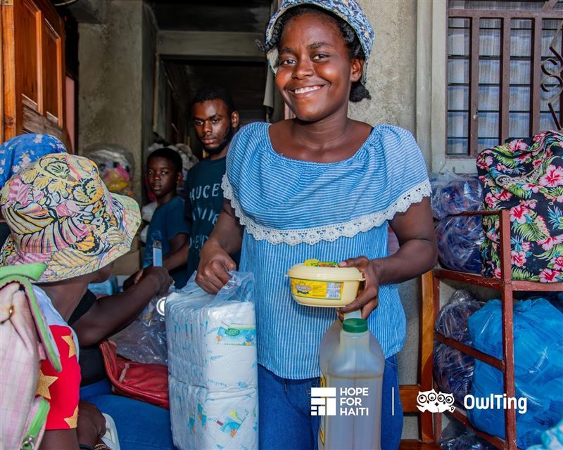 奧丁丁與Hope for Haiti合作，透過OwlPay Harbor穩定幣技術將跨境撥款由數日縮短至數秒，成本更驟降93%。區塊鏈透明特性讓捐款去向有跡可循，確保每一分資源直達海地前線。（圖／奧丁丁提供）