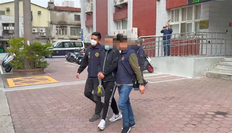 警方鎖定江姓嫌犯車輛一路南下，在5小時內順利拘提到案。(圖／翻攝畫面)