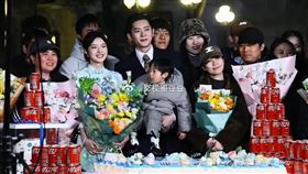 徐若晗近期拍攝新劇《玉簟秋》。（圖／翻攝自微薄） 