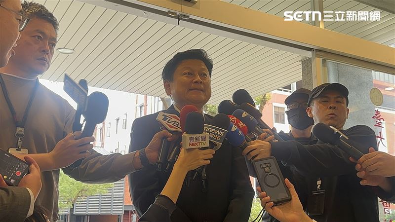 鄭麗文與藍委餐敘，國民黨黨總召傅崐萁受訪。（圖／記者詹宜庭攝影）