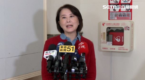 王鴻薇稱，台積電股價不到100時她就持有了（圖／翻攝畫面）