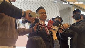 黃健豪受訪談軍購。（圖／記者詹宜庭攝影）