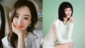 趙麗穎剪去一頭長髮。（圖／翻攝自微博）