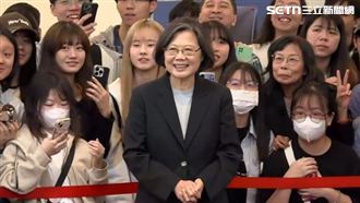 蔡英文退休超活躍！議員：非典型政治人物