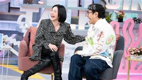 蔡康永（右）笑嗆小S（左）只愁身材。（圖／東森綜合台提供）