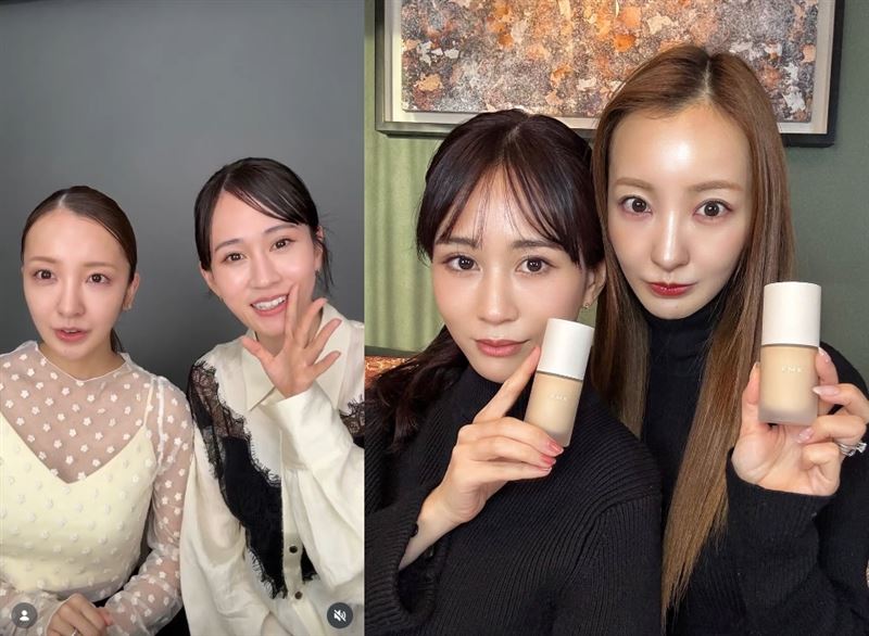 板野友美７天前才與前田敦子一同直播，2人看不出異樣。（圖／翻攝自IG @tomo.i_0703）