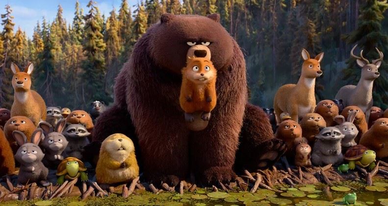 《狸想世界》中各種動物角色外型可愛，各有特色。（圖／翻攝自YouTube　迪士尼影業）