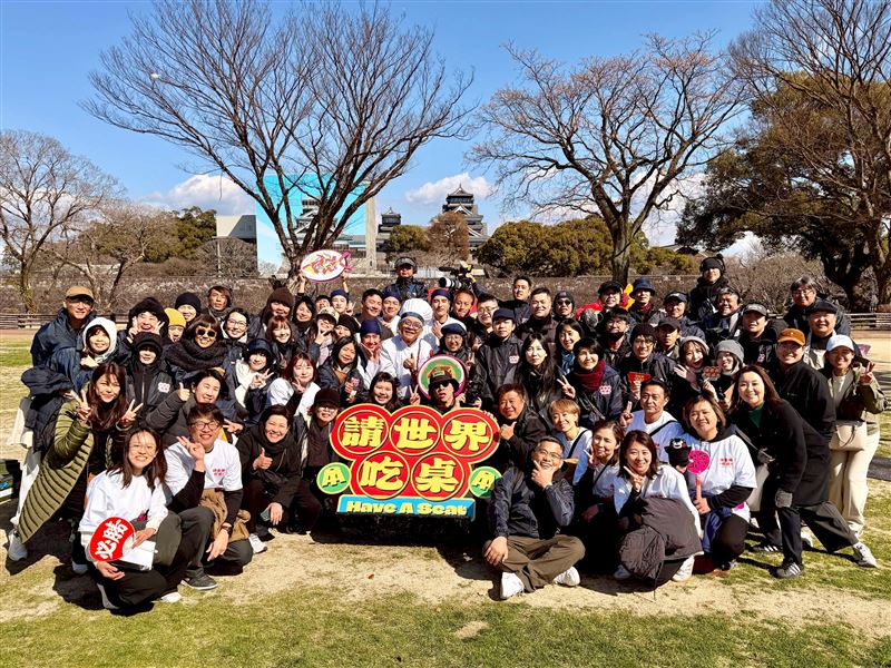 節目日前前進日本熊本，又再度完成另一波「國民外交」。（圖／三立提供）