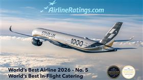 星宇航空榮獲全球最佳航空第五名　同時摘下「全球最佳機上餐飲」殊榮（業配勿用）