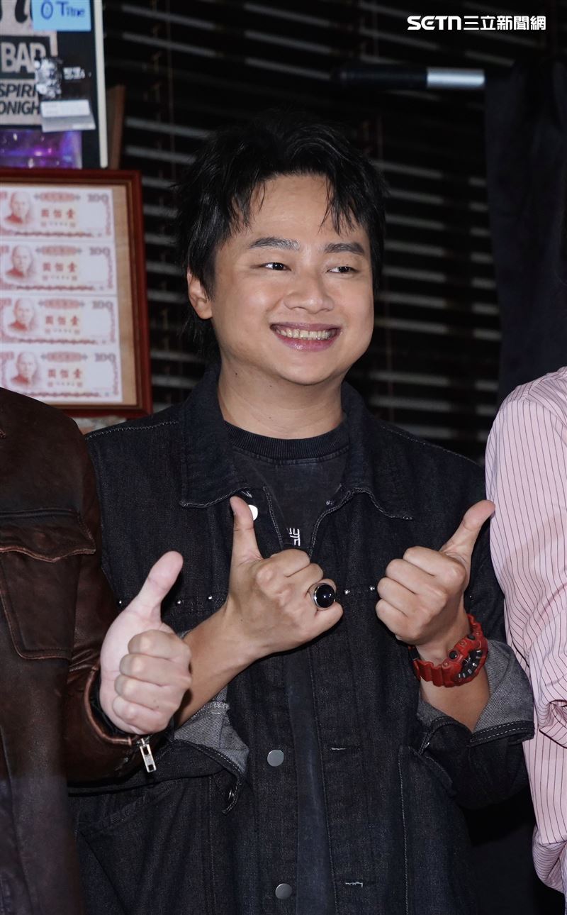 賴銘偉被問粿王現身廣澤宮參拜，強調廟方一視同仁。（圖／記者趙于瑩攝影）