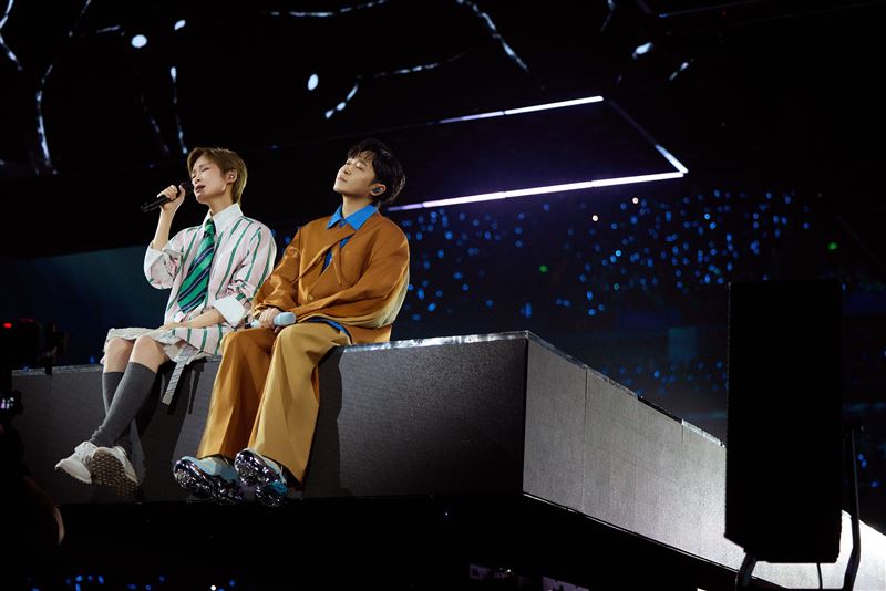 李宇春邀請吳青峰擔任演唱會嘉賓。（圖／哈里坤的狂歡 提供）