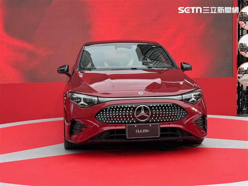 賓士新一代CLA運動轎車。（圖／記者鍾釗榛攝影）