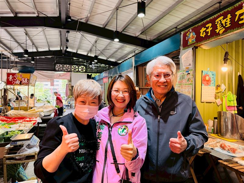 呼籲汐金萬鄉親挺美的！蔡美華衝刺初選車掃 李坤城讚：具備前瞻與接地氣的實戰力