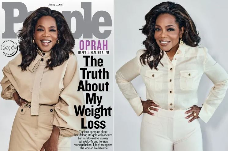 「天然瘦瘦針」秘密曝光！潘致皓醫師：快做這３件事打造天然瘦體質。不打針也能瘦。圖為歐普拉接受時人雜誌訪問時說：能在有生之年看到醫學認可的減重處方藥，感覺像是「一種解脫，一種救贖」。（圖／翻攝自People時人雜誌）