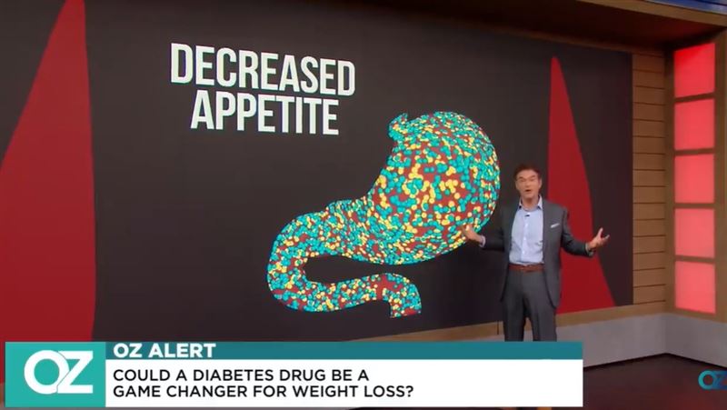 「天然瘦瘦針」秘密曝光！潘致皓醫師：快做這３件事打造天然瘦體質。不打針也能瘦。圖為美國知名電視主持人奧茲醫生2021年2月領先全球瘦瘦針改變減肥遊戲規則。（圖／翻攝自《Dr. Jones, DC》《OZALERT》YT）