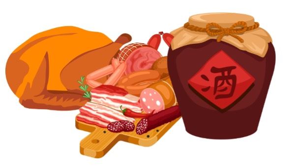 濟公禪師喝酒吃肉的形象與一般僧侶不同。（圖／CANVA製作）