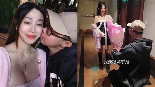 鄧佳華激吻女友簡簡下跪求婚！女方給答案