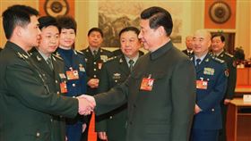 習近平2014年出席十二届全國人大解放軍代表團（圖／翻攝自中國軍網）