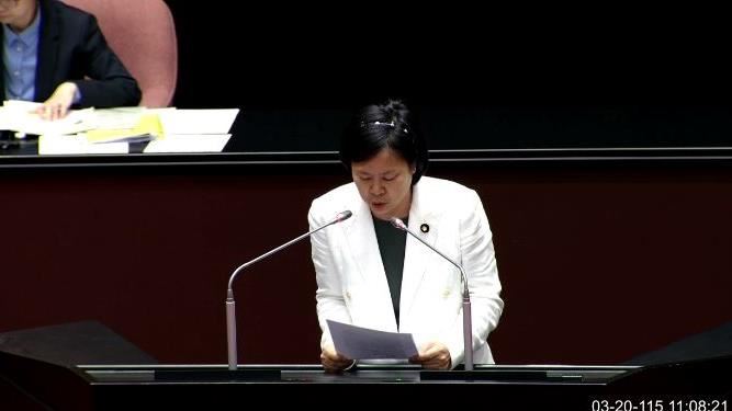 民眾黨不分區立委李貞秀。（圖／翻攝畫面）