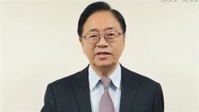 張善政在影片中表示，桃園與台中都是持續發展中的城市，也是全球AI產業鏈的關鍵節點，江啟臣擁有專業的能力和國際視野，要替台中注入發展的新動力，「我推薦江啟臣」。（圖／翻攝自江啟臣臉書）