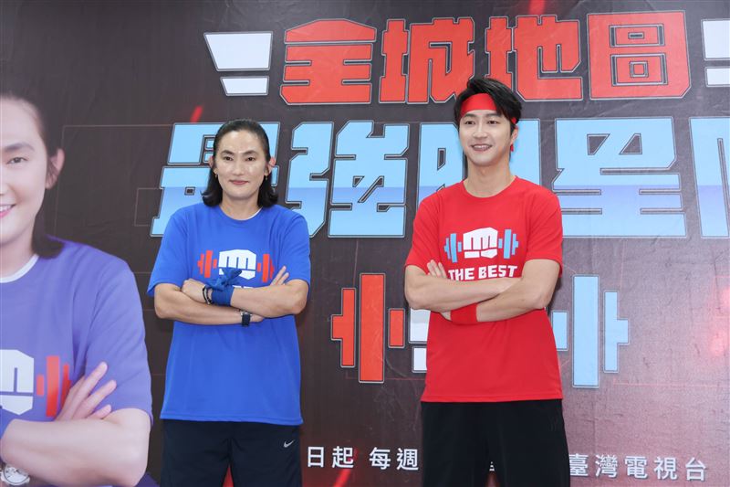 江宏傑、錢薇娟再度合作。（圖／記者鄭孟晃攝影）