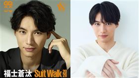 《GQ Taiwan》找來演出《愛情怎麼翻譯？》日本男星福士蒼汰出席「2026 GQ Suit Walk」。（圖／GQ Taiwan提供）