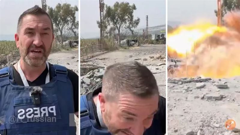 被炸彈震飛…記者「爆粗口」：擺明要我死