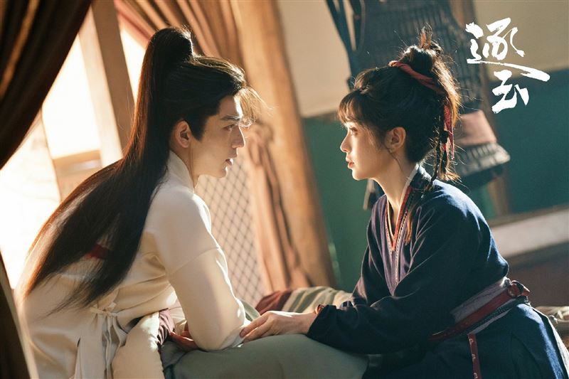 陸劇《逐玉》全球各串流平台紛紛傳出捷報。（圖／翻攝自《逐玉》微博）