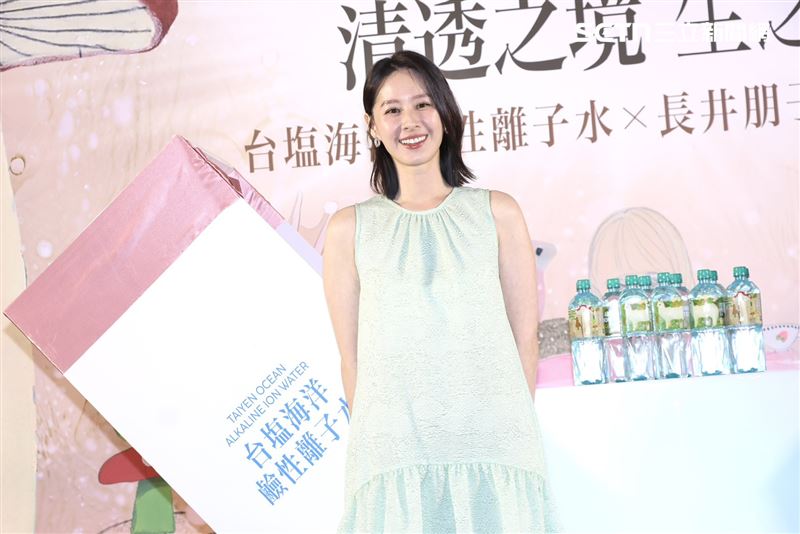 曾愷玹久違露面，出席品牌活動。（圖／記者鄭孟晃攝影）