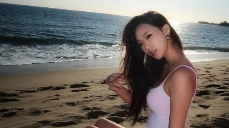 小S學霸女兒解放「三角泳褲」洩性感曲線