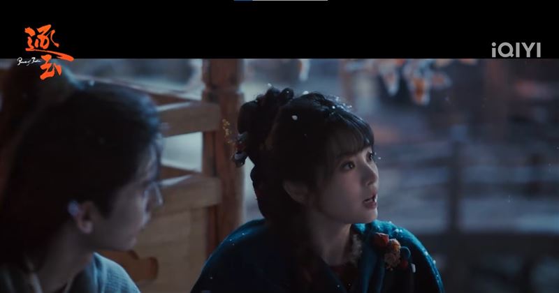 近期討論度也超高的《逐玉》由張凌赫與田曦薇主演。(圖/翻攝自愛奇藝)