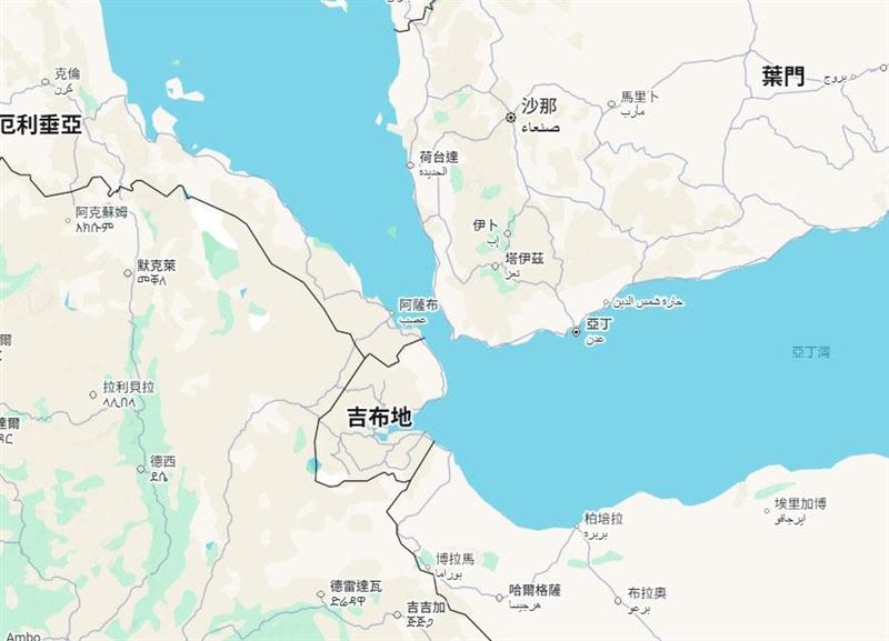 葉門胡塞挺伊朗,放話可能封鎖曼德海峽。(圖/Google maps)