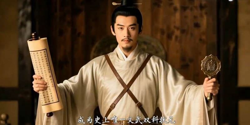 唐朝的鄭冠是中國史上唯一的文武雙狀元。(影視示意圖/翻攝自百度百科)